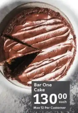 Oxford Freshmarket Bar One Cake offer