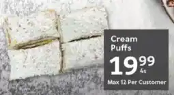 Oxford Freshmarket Cream Puffs offer