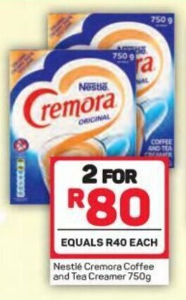 Pick n Pay Nestlé Cremora Coffee and Tea Creamer 750g offer