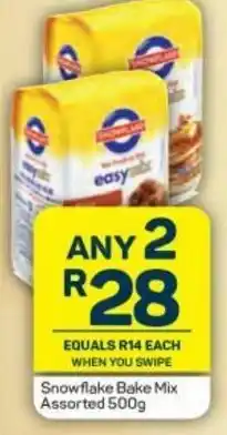 Pick n Pay Snowflakes Bake Mix Assorted 500g offer