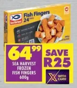 Shoprite Sea harvest frozen fish fingers offer