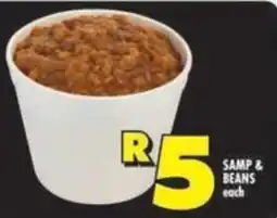 Shoprite Samp & beans offer