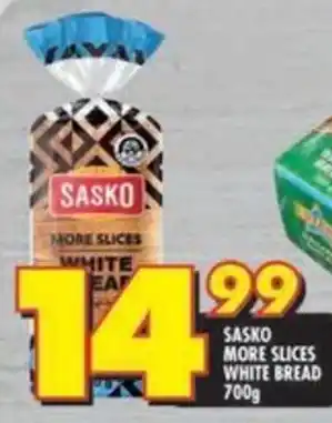 Shoprite Sasko more slices white bread offer