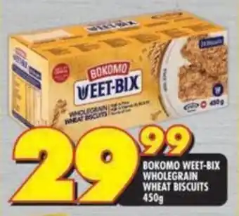 Shoprite Bokomo weet-bix wholegrain wheat biscuits offer