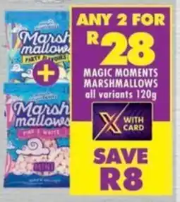 Shoprite Magic moments marshmallows all variants offer