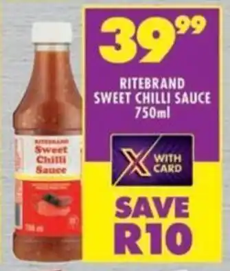 Shoprite Ritebrand Sweet Chilli Sauce offer