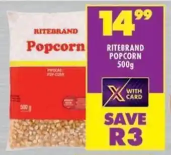 Shoprite Ritebrand Popcorn offer