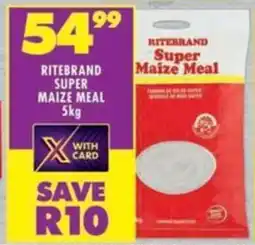 Shoprite Ritebrand Super Maize Meal offer