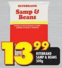 Shoprite Ritebrand samp & beans offer