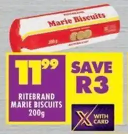 Shoprite Ritebrand Marie Biscuits offer