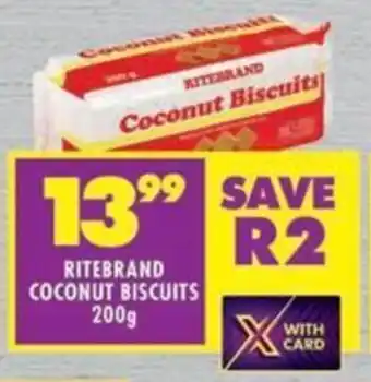 Shoprite Ritebrand Coconut Biscuits offer