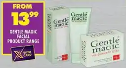 Shoprite Gentle magic facial product range offer