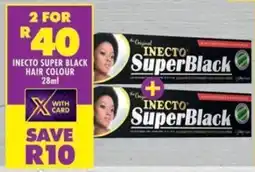 Shoprite Inecto super black hair colour offer