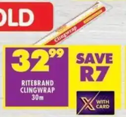 Shoprite Ritebrand clingwrap offer
