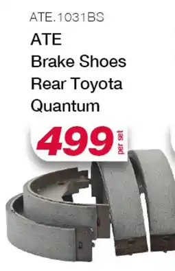AutoZone ATE Brake Shoes Rear Toyota Quantum offer