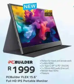 Computer Mania PCBuilder FLEX 15.6" Full HD IPS Portable Monitor offer
