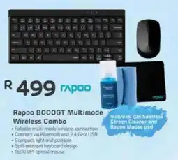 Computer Mania Rapoo 8000GT Multimode Wireless Combo offer