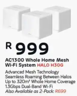 Computer Mania Mercusys AC1300 Whole Home Mesh Wi-Fi System offer