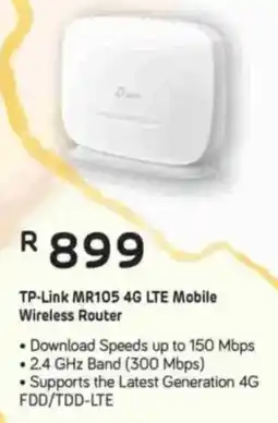 Computer Mania TP-Link MR105 4G LTE Mobile Wireless Router offer