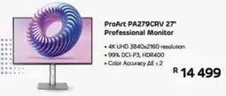Computer Mania ASUS ProArt PA279CRV 27" Professional Monitor offer