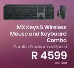 Computer Mania Logitech MX Keys S Wireless Mouse and Keyboard Combo offer