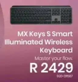 Computer Mania Logitech MX Keys S Smart Illuminated Wireless Keyboard offer