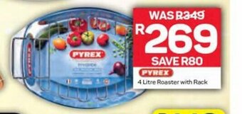 Pyrex 4 Litre Roaster with Rack