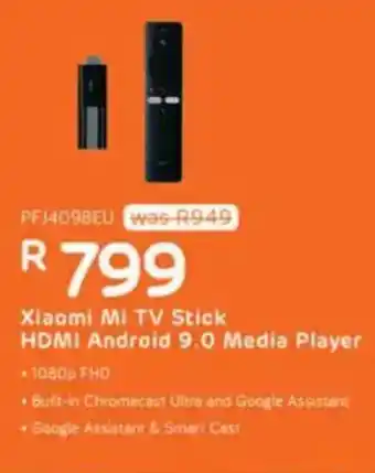 Computer Mania Xiaomi Mi TV Stick HDMI Android 9.0 Media Player offer