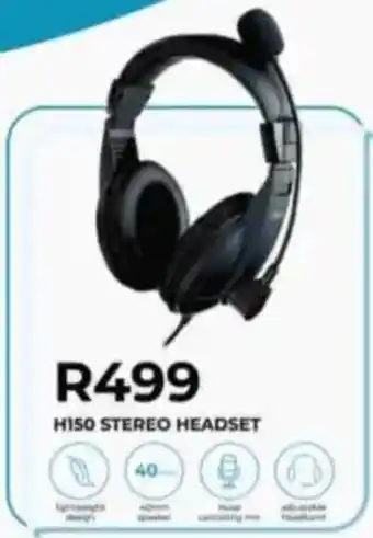 Computer Mania Rapoo H150 stereo headset offer