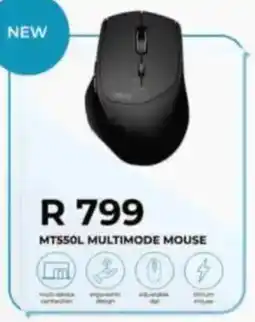 Computer Mania Rapoo Mt550l multimode mouse offer