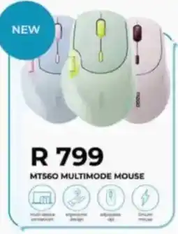 Computer Mania Rapoo Mt560 multimode mouse offer