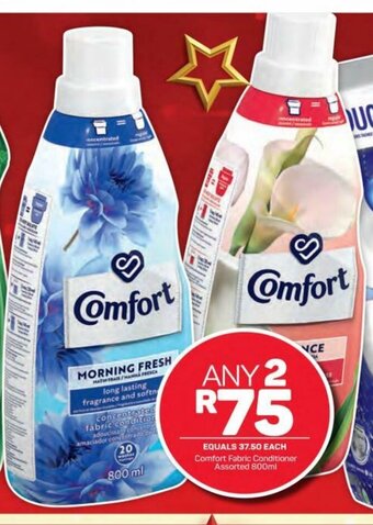 Pick n Pay Comfort Fabric Conditioner Assorted 800ml offer