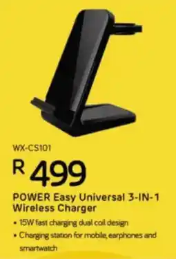 Computer Mania WINX Power Easy Universal 3-IN-1 Wireless Charger offer