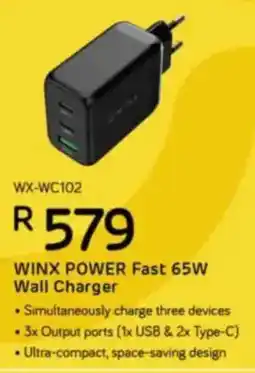 Computer Mania WINX Power Fast 65W Wall Charger offer