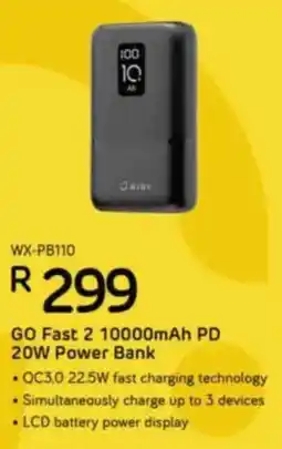 Computer Mania WINX GO Fast 2 10000mAh PD 20W Power Bank offer