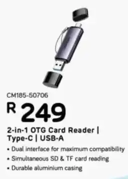 Computer Mania UGREEN 2-in-1 OTG Card Reader offer