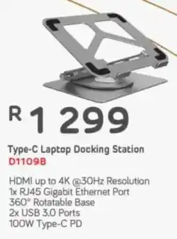 Computer Mania Unitek Type-C Laptop Docking Station offer