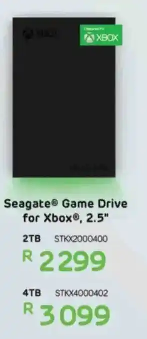 Computer Mania Seagate 2.5" Game Drive for Xbox offer