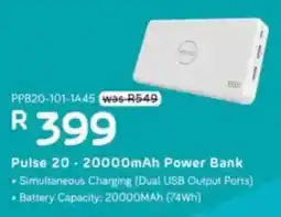 Computer Mania ROMOSS Pulse 20-20000mAh Power Bank offer