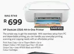 Computer Mania HP DeskJet 2320 All-in-One Printer offer