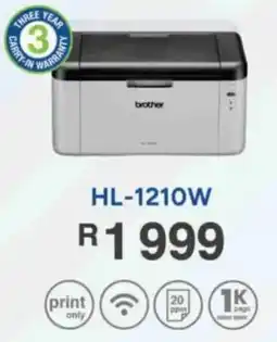 Computer Mania Brother HL-1210W offer