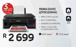 Computer Mania Canon PIXMA G3410 offer