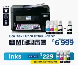 Computer Mania EPSON EcoTank L6270 Office Printer offer