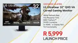 Computer Mania LG UltraGear 32" QHD VA Curved Gaming Monitor offer