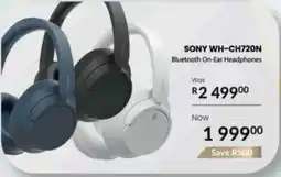 Computer Mania SONY WH-CH720N Bluetooth On-Ear Headphones offer