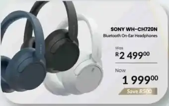 Computer Mania SONY WH-CH720N Bluetooth On-Ear Headphones offer