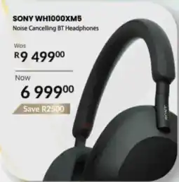 Computer Mania SONY WH1000XM5 Noise Cancelling BT Headphones offer