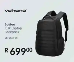 Computer Mania Volkano Boston 15.6" Laptop Backpack offer
