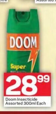 Pick n Pay Doom Insecticide Assorted 300ml each offer