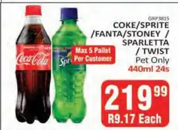 KitKat Cash and Carry Coke/Sprite/Fanta/Stoney/Sparletta/Twist offer